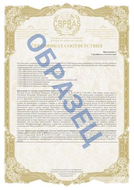 Образец Приложение к СТО 01.064.00220722.2-2020 Нефтеюганск Сертификат СТО 01.064.00220722.2-2020 